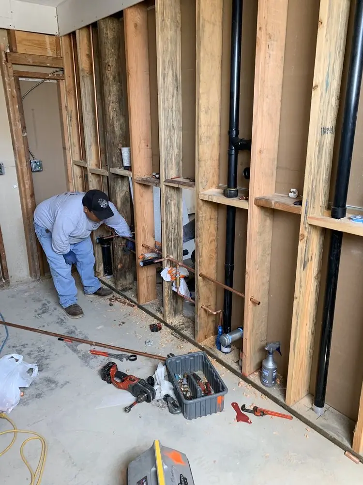 Commercial rough-in plumbing for Gas Line Repair in Grandwood Park
